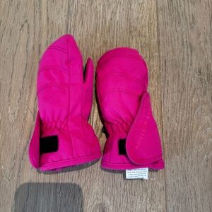 Outdoor Gear Pink Kids Mittens Small (3T)